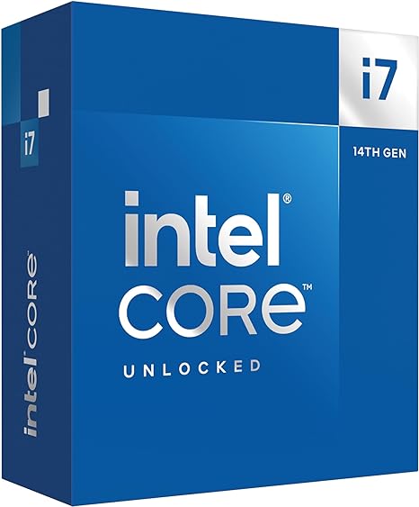 Intel® Core™ i7-14700K New Gaming Desktop Processor 20 cores (8 P-cores   12 E-cores) with Integrated Graphics - Unlocked