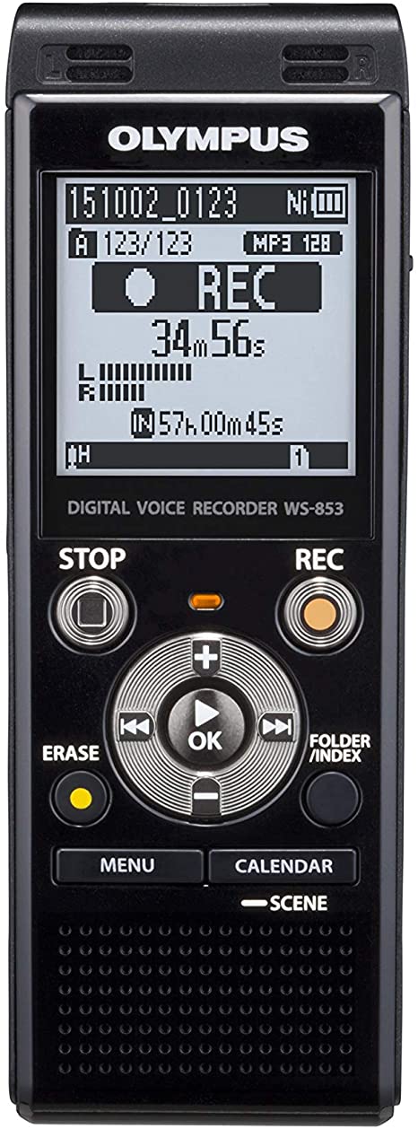 Olympus WS-853 Digital Voice Recorder - 4.1 cm (1.6") LCD - 8 GB Flash Memory