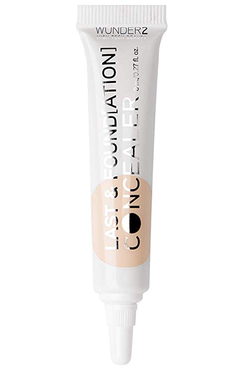 Wunder2 Last and Foundation Concealer - Long Lasting Flawless Full Coverage Eye Cream Concealer Makeup, Light