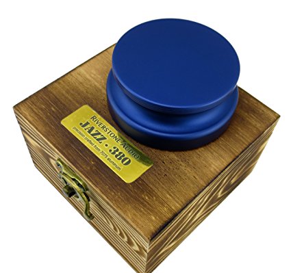 Riverstone Audio - Jazz Series 380 Record Weight Stabilizer - Medium Weight (380 g) Anodized Aluminum - COLOR: MOODY BLUE