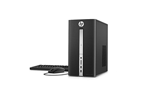 HP Pavilion 510 High Performance Premium Desktop Computer, AMD Quad Core A8-7410 Up to 2.5GHz, 8GB RAM, 1TB HDD, HDMI, DVDRW, USB 3.0, 802.11ac WiFi, Bluetooth, Windows 10 (Certified Refurbishd)