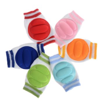 Imixlot Cute Infant Toddler Baby Knee Pad Crawling Safety Protector (6colors(6pairs))