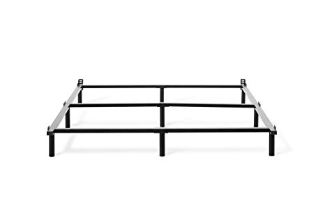 Tuft & Needle Metal Base Bed Frame for California King Mattress by Simple Tool-Less Assembly | Powder-Coated Black Steel | 5-Year Warranty