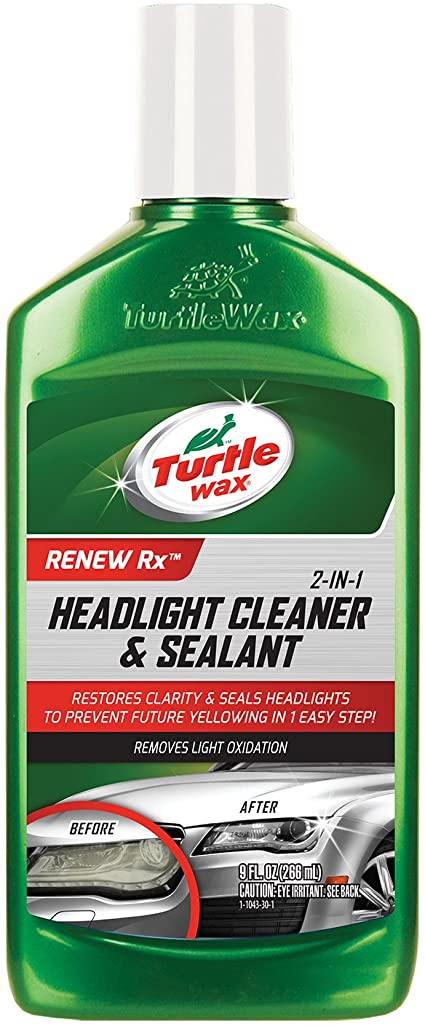 Turtle Wax T-43 (2-in-1) Headlight Cleaner and Sealant - 9 oz.