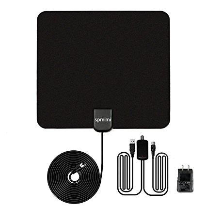 Indoor TV Antenna 50 Mile Range with Detachable Amplifier HDTV Indoor Antenna for High Reception antenna for TV Digital Tv Antenna