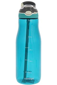 Contigo AUTOSPOUT Ashland Reusable Water Bottle - Spout Shield Protects from Germs - BPA Free - Top Rack Dishwasher Safe - Great for Sports, Home, Travel, 40oz, Scuba