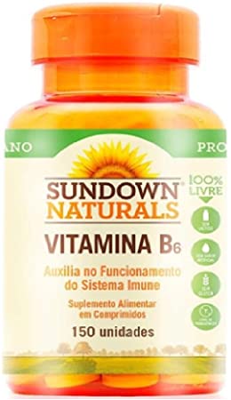 Sundown B-6 50 mg Tablets 150 Tablets