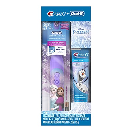 Oral-B and Crest Kid's HoliDay Pack Toothpaste, Disney's Frozen