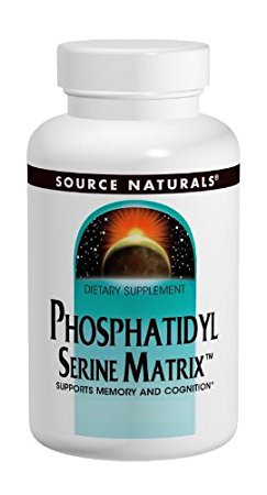 Source Naturals Phosphatidyl Serine Matrix 500mg, 60 Softgels