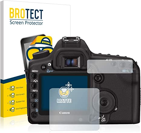 brotect 2-Pack Screen Protector Anti-Glare compatible with Canon EOS 5D Mark II Screen Protector Matte, Anti-Fingerprint Protection Film