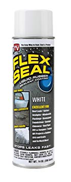 Flex Seal Spray Rubber Sealant Coating, 14-oz, White