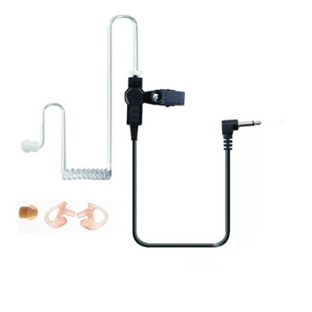 14 Coil Tube Earbud Audio Kit for Two-Way Radio 35mm