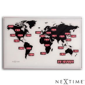 Nextime World Time Digit Clock