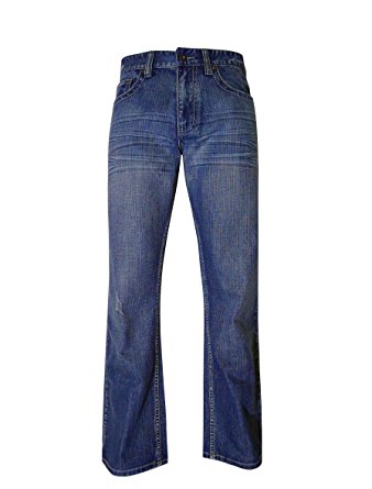 Flypaper Men's Bootcut Jeans Regular Fit Work Pants