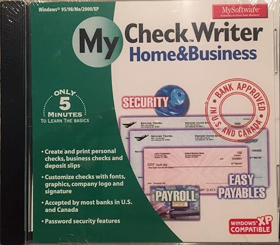 My Software - Checkwriter Home & Busines