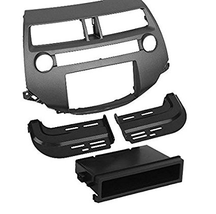 Scosche Dash Kit for 2008 Honda Accord Non-Navigation Din with Pocket and Double Din (Dark Grey) (Discontinued by Manufacturer)