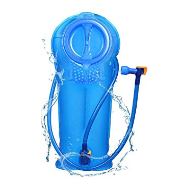 JINFIRE Hydration Bladder 2 Liter Leak Proof Water Reservoir for Backpacking, Biking, Hiking, Camping
