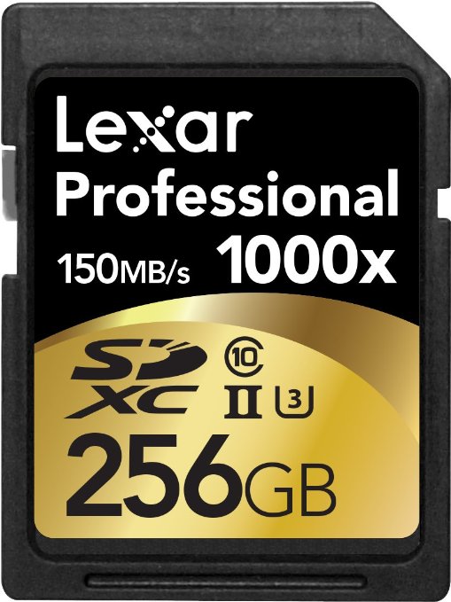 Lexar Professional 1000x 256GB SDXC UHS-II Card LSD256CRBNA10002 - 2 Pack