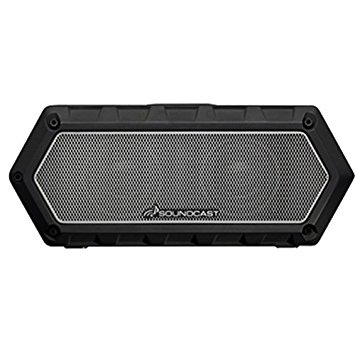 Soundcast VG1 Premium Bluetooth Waterproof Speaker– Shock Resistant – Dynamic Full Range   Bass, Stereo Pair, Works with Siri, iPhone / Android / Samsung / Windows Devices