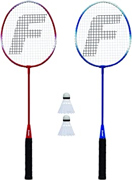 2 Player Badminton Racquet Replacement Set, One Size, Red, White, Blue (52623X)