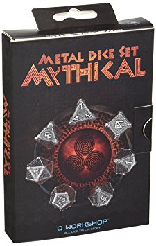 Q-Workshop Mythical Metal Dice Set