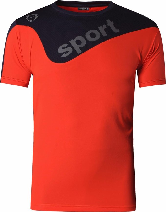 jeansian Men's Sport Quick Dry Short Sleeves T-Shirts Tees LSL013