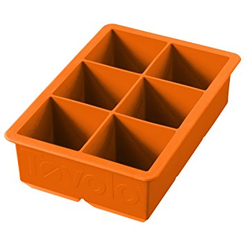 Tovolo King Cube Ice Tray - Orange Peel