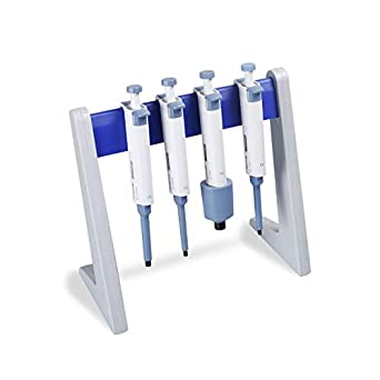 Fristaden Lab Linear Pipettor Stand and Rack Holds 8 Pipettes Laboratory Pipette Stand, 8 Laboratory Pipette Holder