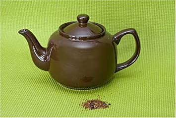 Amsterdam 6 Cup Teapot - Brown