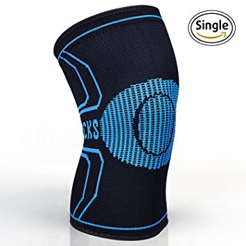 Knee Brace Support, Non-slip Compression Knee Sleeves for Muscle Recovery, Pain Relief, ACL,Arthritis, Knee Recovery/Sports Knee Pads Protector for Running/Fitness