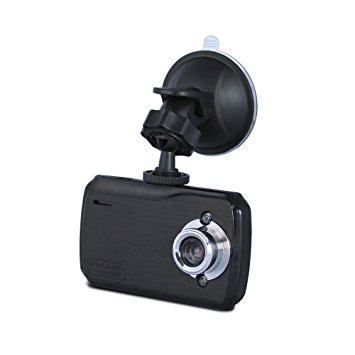 Lecmal Car Camera Dash Cam , Car DVR Dash Cam With Night Vision / Dash Cam With Motion Detection / Dash Camera With Motion Sensor Support up to 32GB (not included) – Black