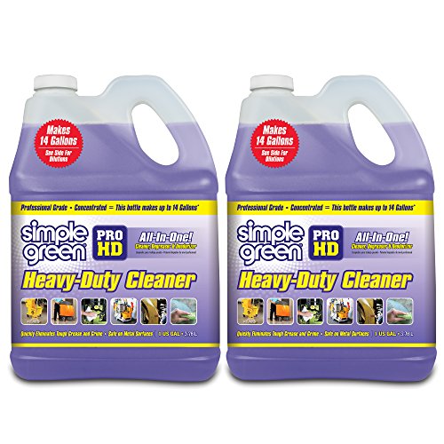 Simple Green SMP213421 Pro Hd Heavy Duty Cleaner, 1 gal Bottle, 11" Height, 5" Width (Pack of 2)