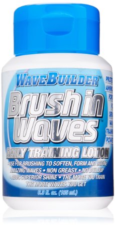 Wave Builder Brush In Waves Daily Training Lotion, 6.3 Ounce