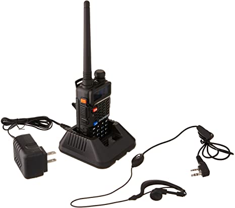 BaoFeng BF-F8  Dual-Band 136-174/400-520 MHz Two-Way Radio Transceiver- Black