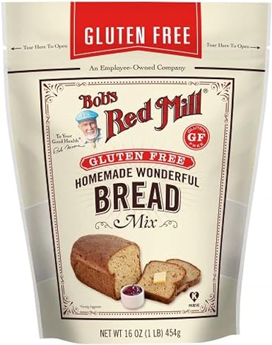 Bob's Red Mill Gluten Free Homemade Wonderful Bread Mix, 454 Grams