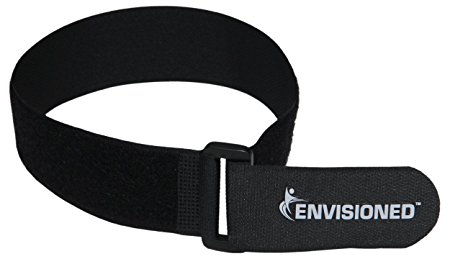 Reusable Cinch Straps 1.5"x30" - 6 Pack - Hook and Loop Straps
