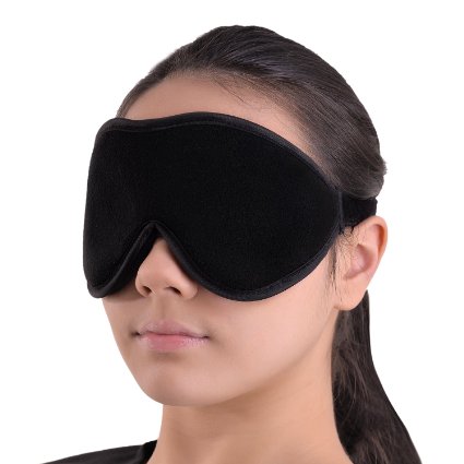 Fall To Sleep Blindfold Travel Sleep Mask Soft With 100% Light Blocking Comfortable Sleeping Mask For Deep Relaxation Best Eye Shades And Eye Mask
