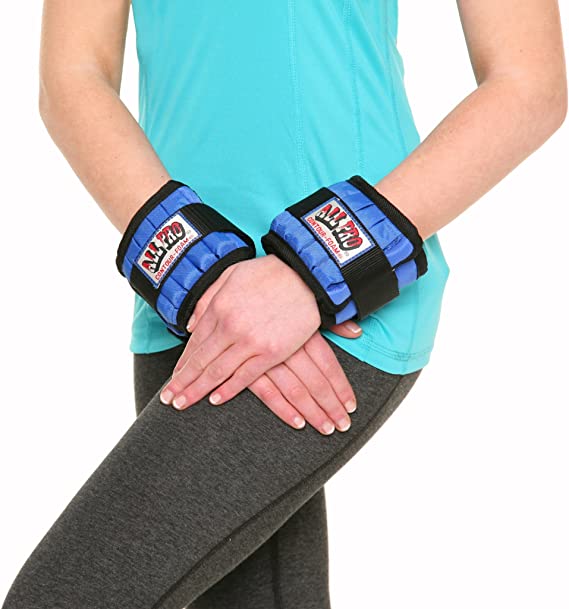 All Pro Weight Adjustable Wrist Weights, 4-Pound