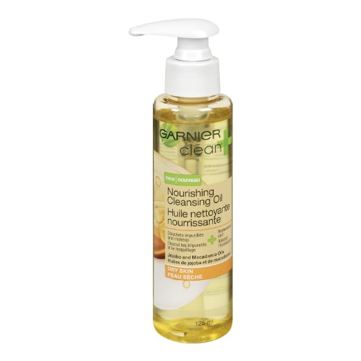 Garnier Clean  Nourishing Cleansing Oil For Dry Skin, 4.2 Fluid Ounces