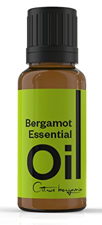 Cielune Bergamot Essential Oil - 100% Pure, All Natural Cold Pressed - Therapeutic Grade - Ideal for Aromatherapy & Use as a Natural Fragrance in Beauty Products - Used as a Pain Reliever, a Relaxation Aid, a Scar Remedy, a Natural Deodorant, a Fever Reducer, Antiseptic & Antibiotic - Natural Remedy for Improving Digestive, Fighting Intestinal Worms, Easing Muscle Pain & More - Satisfaction Guaranteed - 10ML