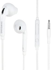 Samsung EG920 Premium In-Ear Headphones, Stereo, for EO-EG920BW Galaxy S3 i9300, Flat Cable, White