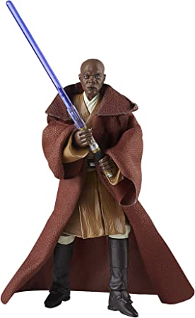 Star Wars The Vintage Collection Mace Windu Toy VC35, 3.75-Inch-Scale Star Wars: Attack of The Clones Action Figure, Toy Kids Ages 4 and Up