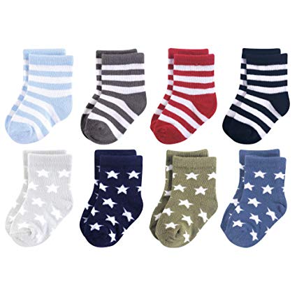 Luvable Friends Baby Basic Socks