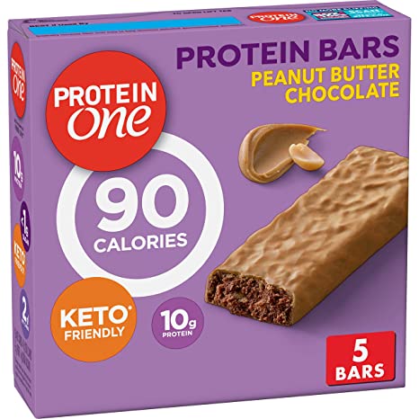 Protein One, 90 Calorie, Peanut Butter Chocolate, Keto Friendly, 5 ct