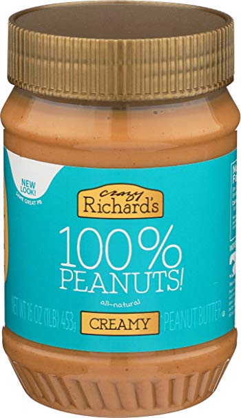 Crazy Richard, Peanut Butter Creamy, 16 Ounce