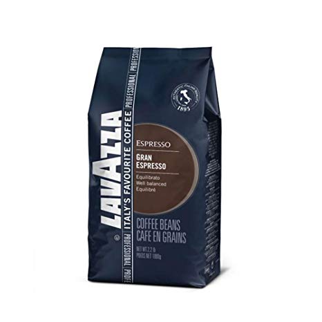 Lavazza Gran Espresso Whole Bean Coffee Blend, Espresso Roast, 2.2-Pound Bag