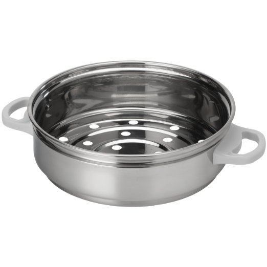 Aroma Housewares RS-03 6-Cup Simply Stainless Steamer for Cookware