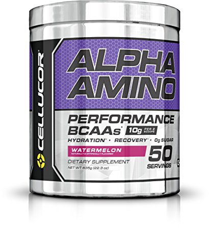 Cellucor, Alpha Amino Performance BCAAs, Watermelon, 50 Servings