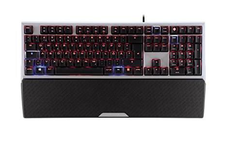 Cherry MX Board 6.0 Aluminium Housing and Red MX Switch Backlit Keyboard - Black