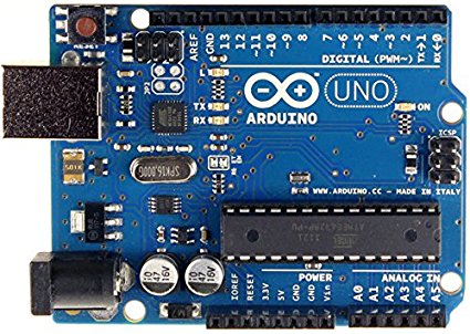 Arduino Uno R3 Compatible Electronic ATmega328P Microcontroller Card by RoboGets for Robotics and DIY Projects (USB Cable Included)